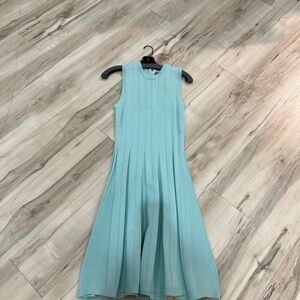 Lela Rose Sleeveless Mint Midi Dress